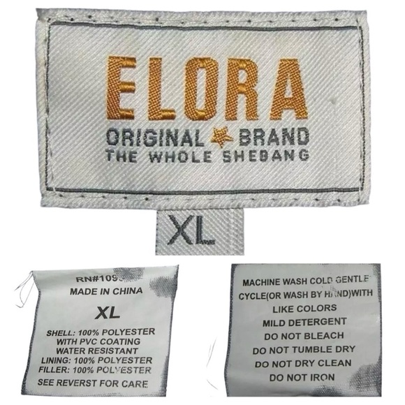 Elora Coat Puffer Long Full Length Warm Ski Winter Vacation Navy Blue Heavy Hood - Picture 15 of 16